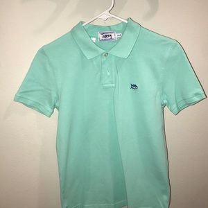southern tide boys mint polo